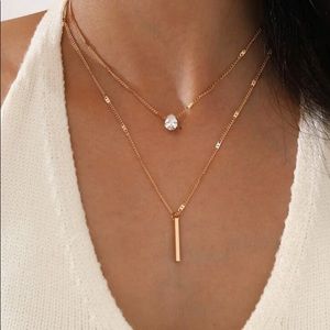 3/$15💞 2Pc Gold Fashion Boho Necklaces